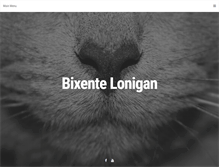 Tablet Screenshot of bixentelonigan.com